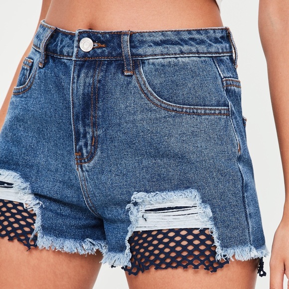 Missguided Pants - 🔥2 for $40🔥Missguided Fishnet High Rise Denim